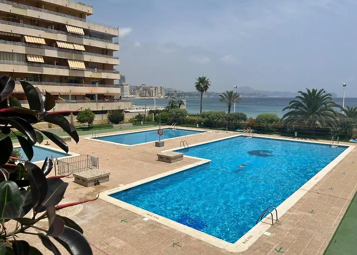 1a Linea De Playa Piscina Reformado Wifi Aire Apartment Calpe
